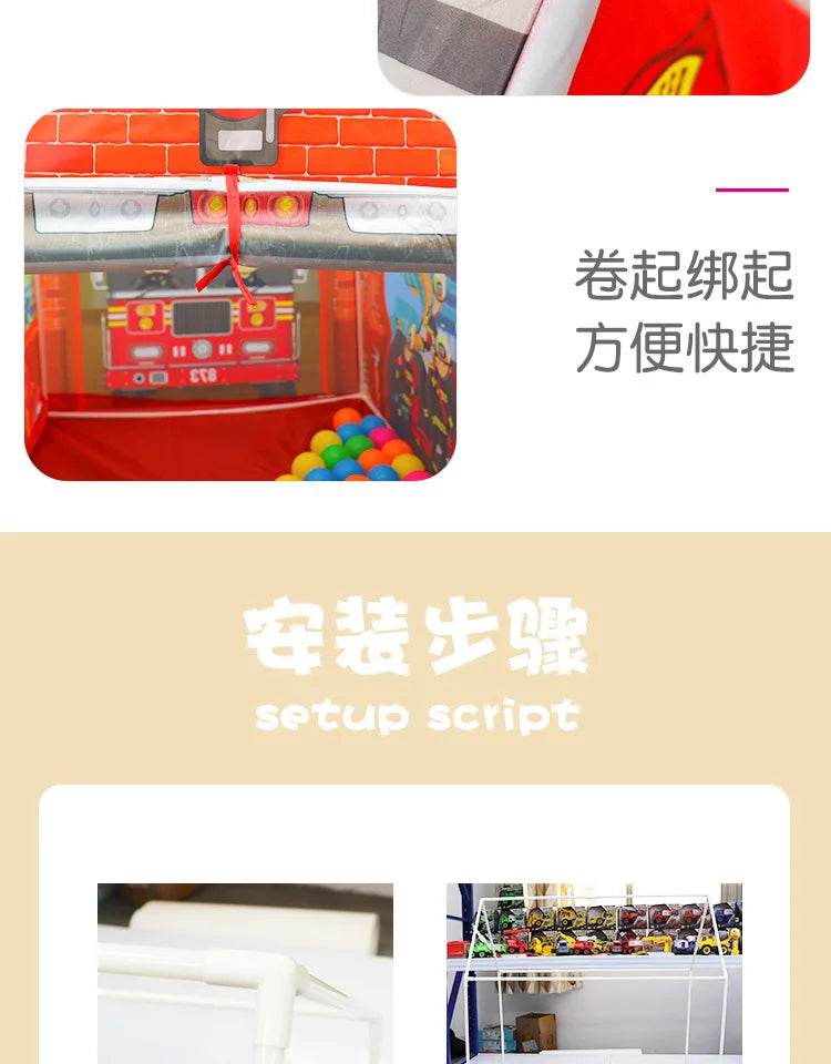 Portable Children's Tent Indoor Ball Pool Play House Toys - ToylandEU