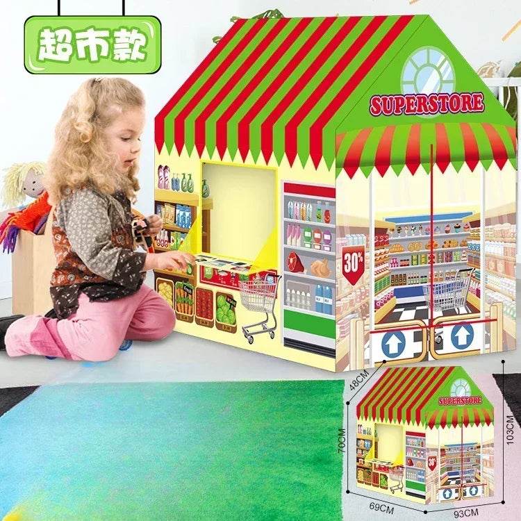 Portable Children's Tent Indoor Ball Pool Play House Toys - ToylandEU