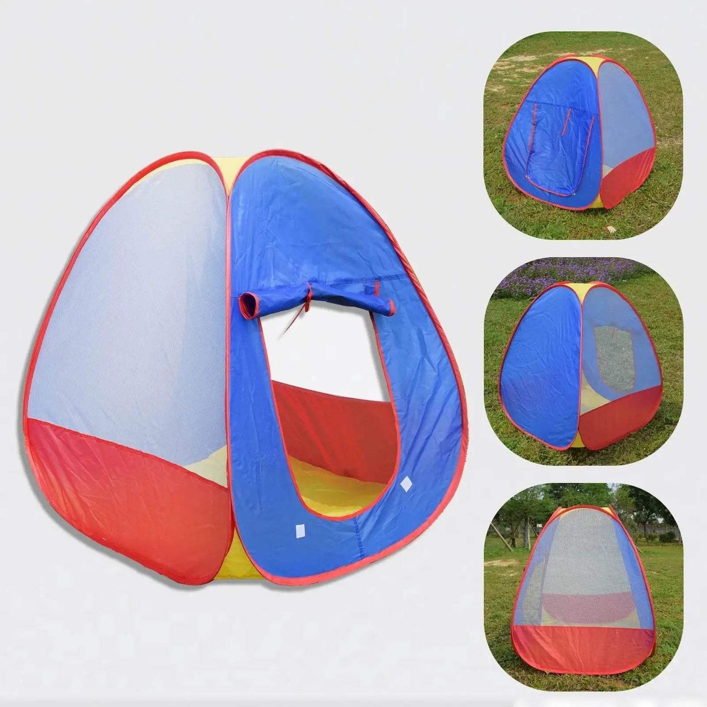  Cozy Foldable Portable Tent Castle Dollhouse Toyland EU -  ToylandEU™
