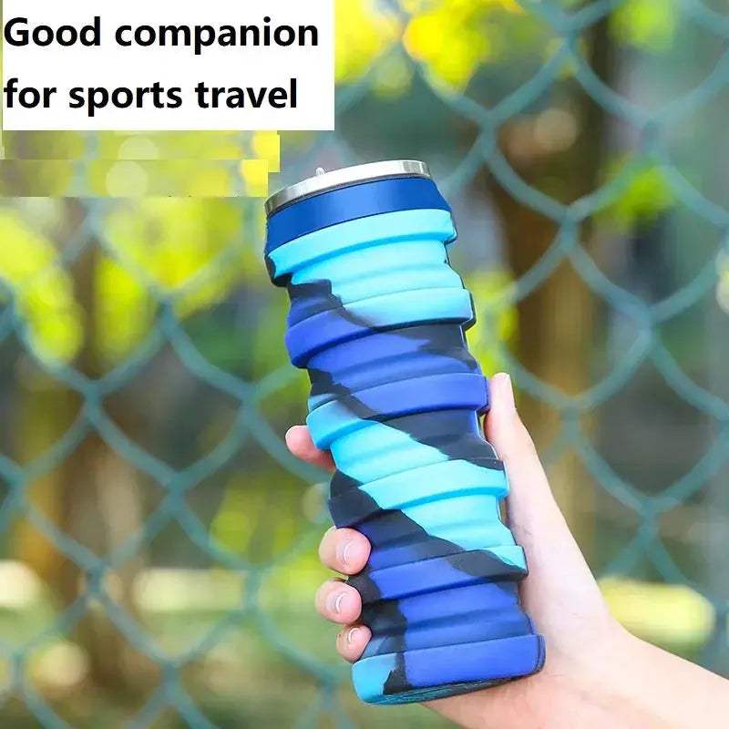 Portable Collapsible Silicone Water Bottle For Travel - ToylandEU