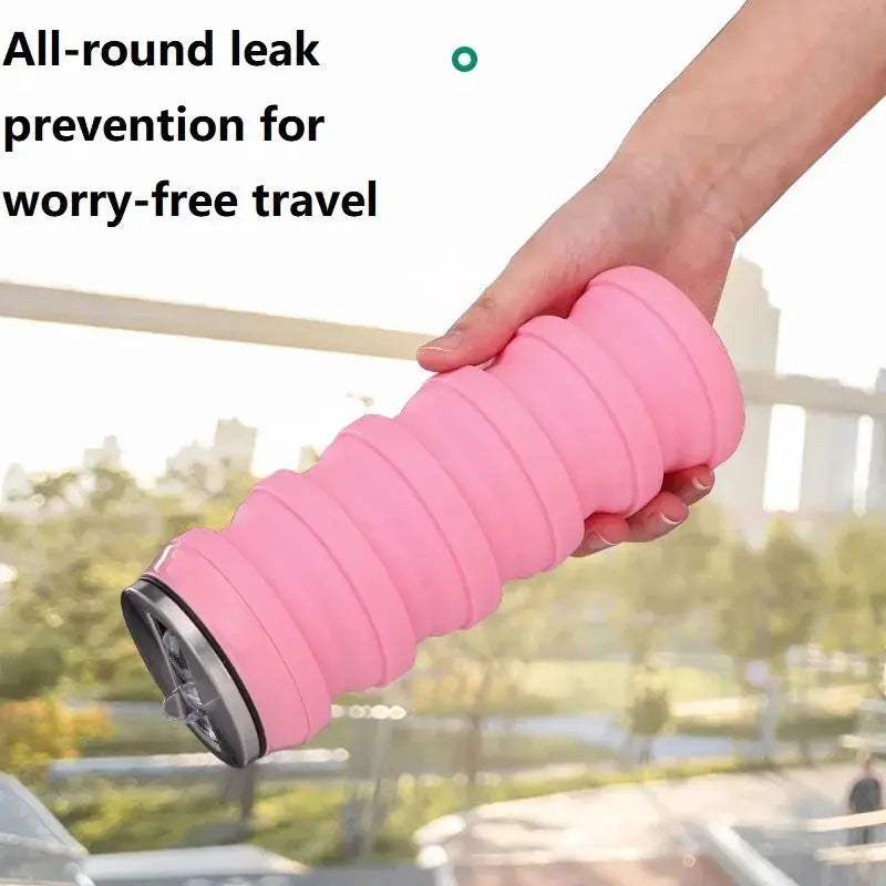Portable Collapsible Silicone Water Bottle For Travel - ToylandEU