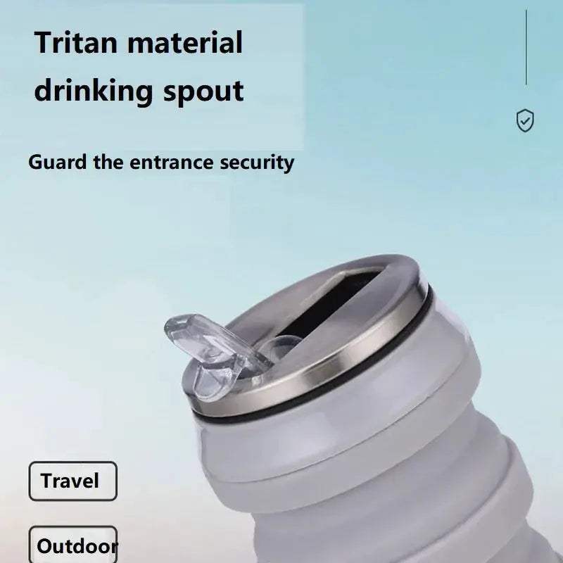 Portable Collapsible Silicone Water Bottle For Travel - ToylandEU