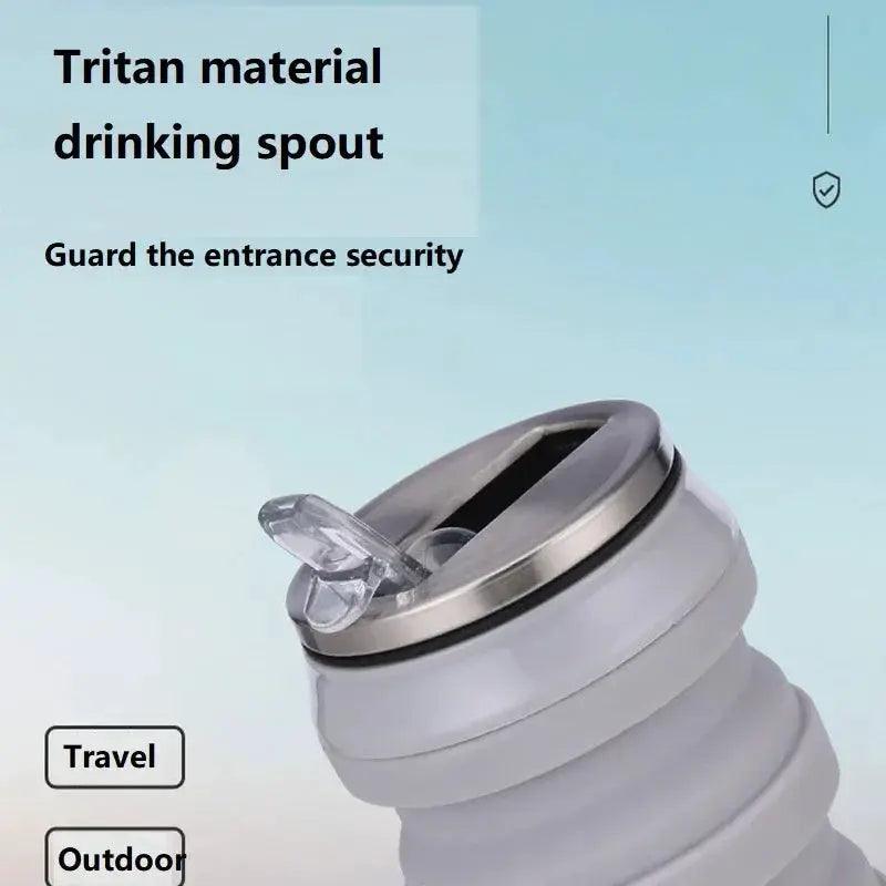  Portable Collapsible Silicone Water Bottle Travel Ready -  ToylandEU™