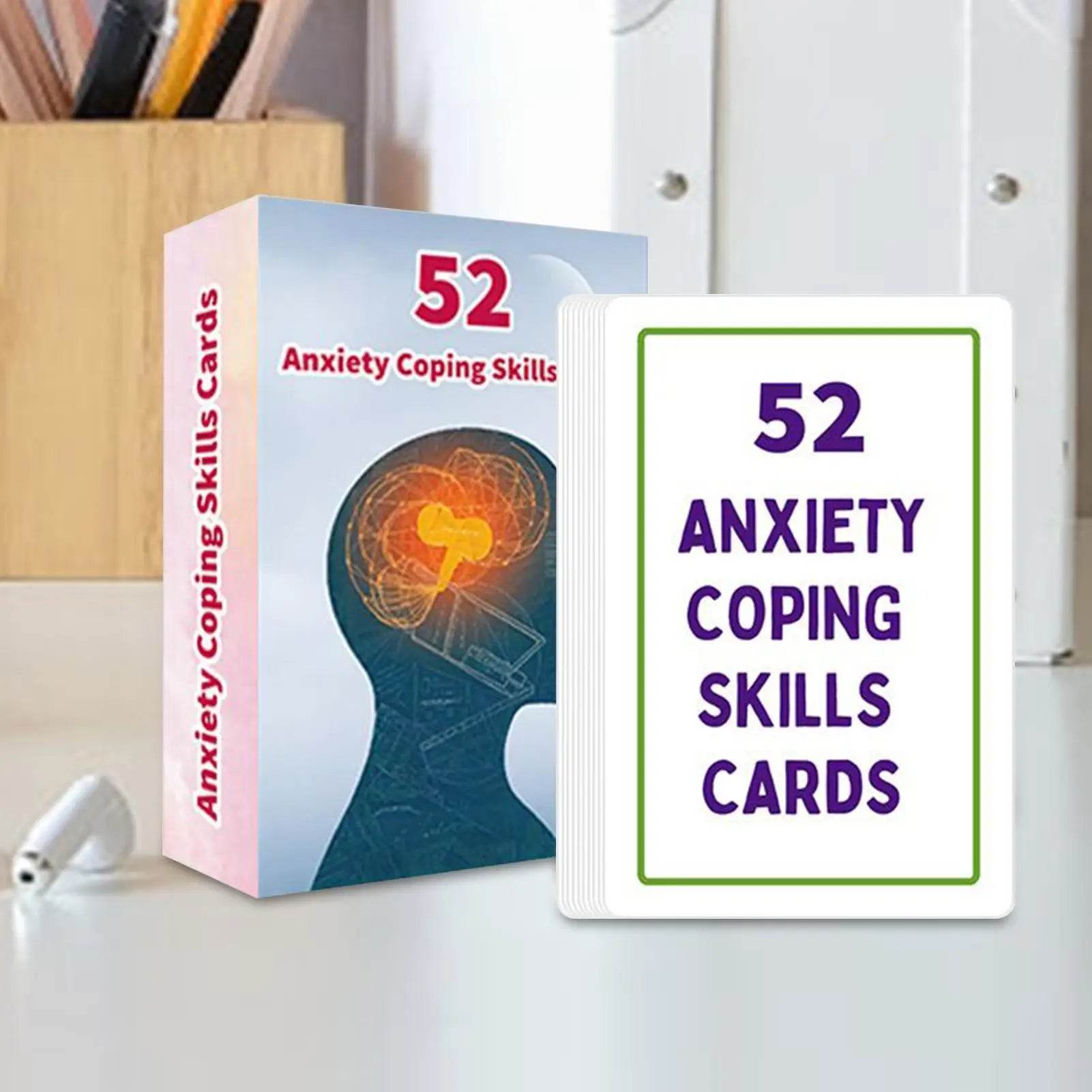 Portable Double Sided Mental Health Cards For Teens - ToylandEU