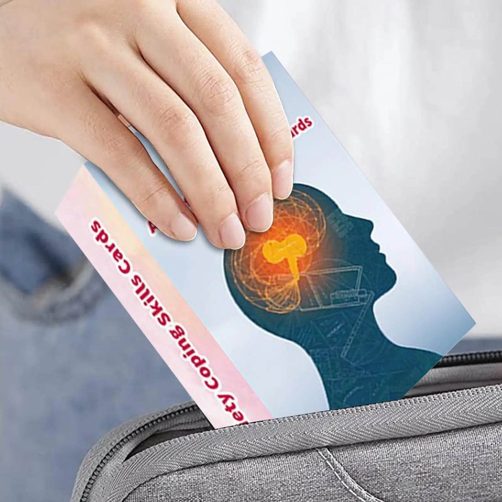 Portable Double Sided Mental Health Cards For Teens - ToylandEU