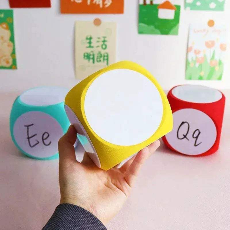 Portable Dry Erase Blank Dice For Classroom Teaching Activities - ToylandEU