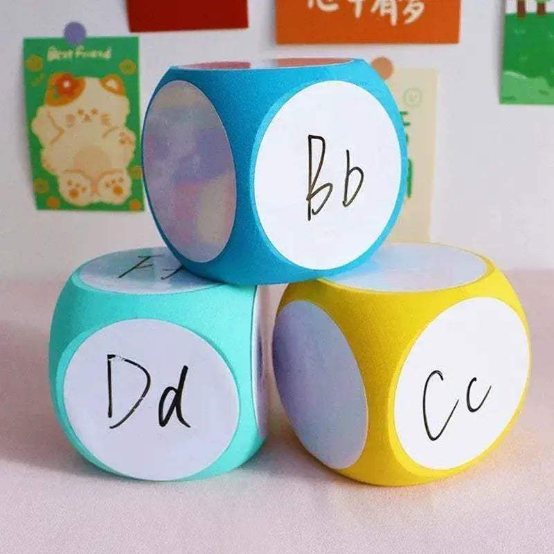 Portable Dry Erase Blank Dice For Classroom Teaching Activities - ToylandEU
