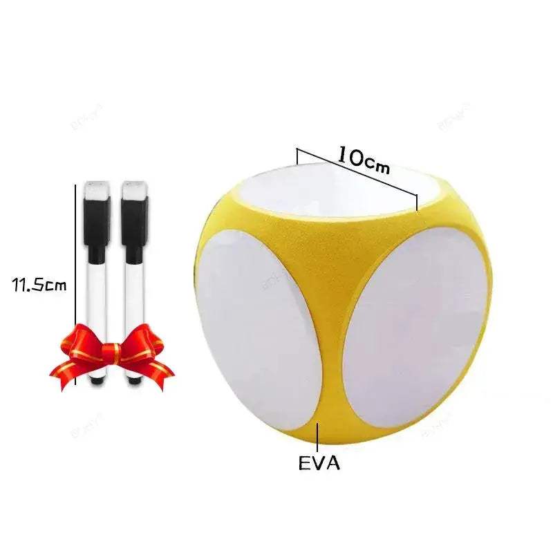 Portable Dry Erase Blank Dice For Classroom Teaching Activities - ToylandEU