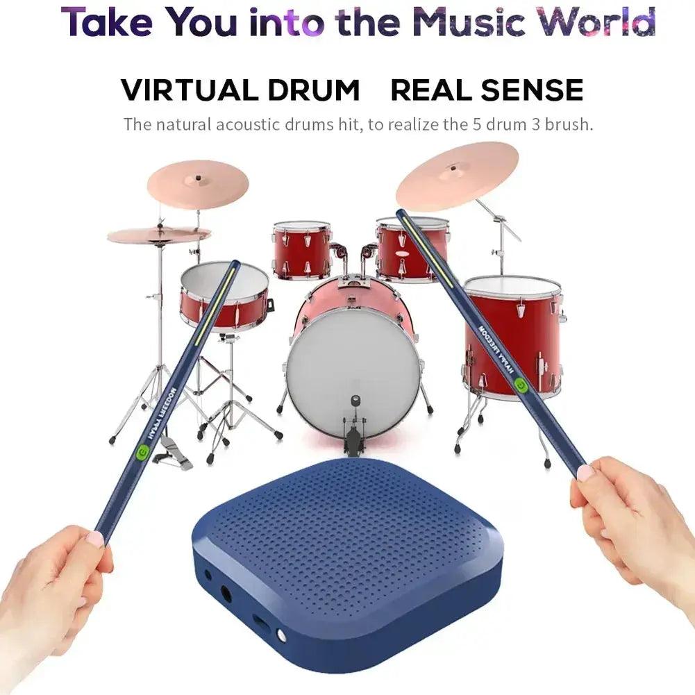  Portable Electronic Air Drum Set With Sticks And Pedals -  ToylandEU™
