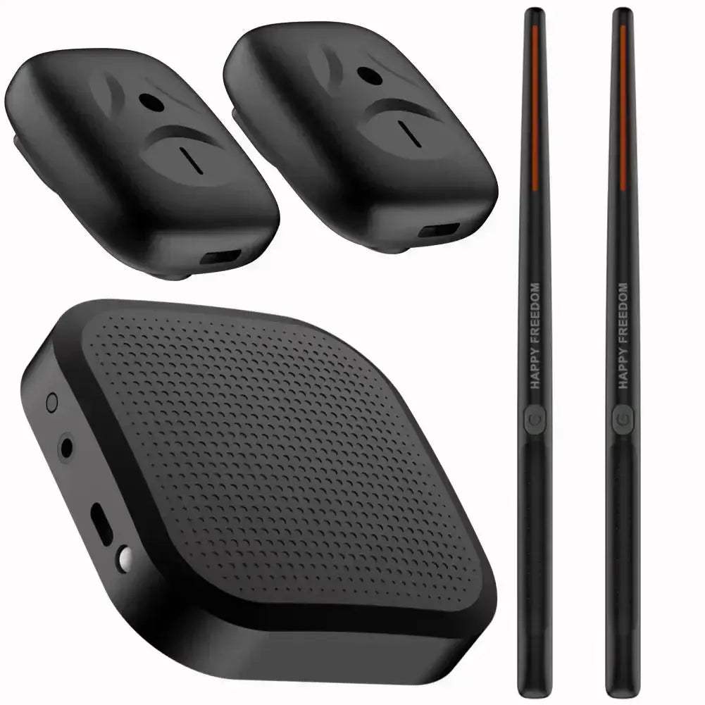 Portable Electronic Air Drum Set With Sticks And Pedals - ToylandEU