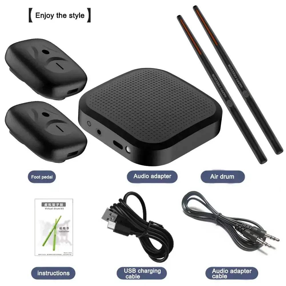 Portable Electronic Drum Kit With Virtual Reality Drums - ToylandEU