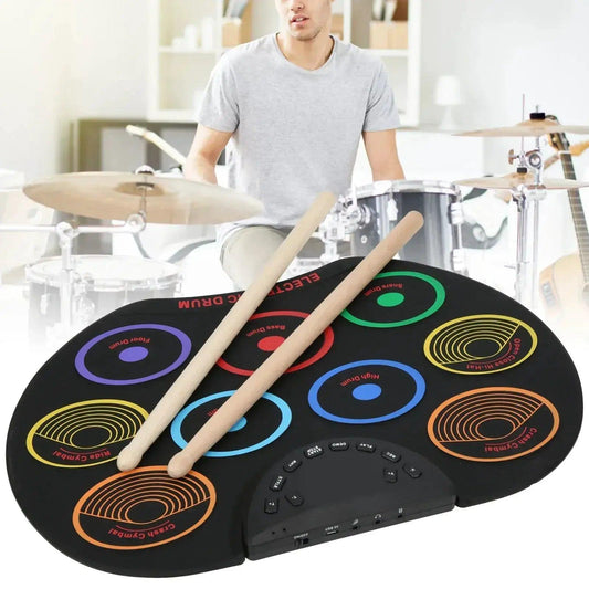  Portable Electronic Drum Pad For Beginners Colorful -  ToylandEU™