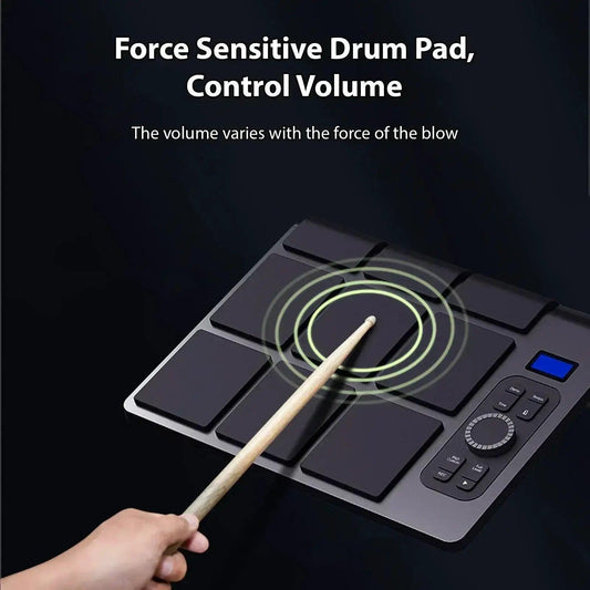  Portable Electronic Drum Set 9 Pads With MIDI Controller -  ToylandEU™
