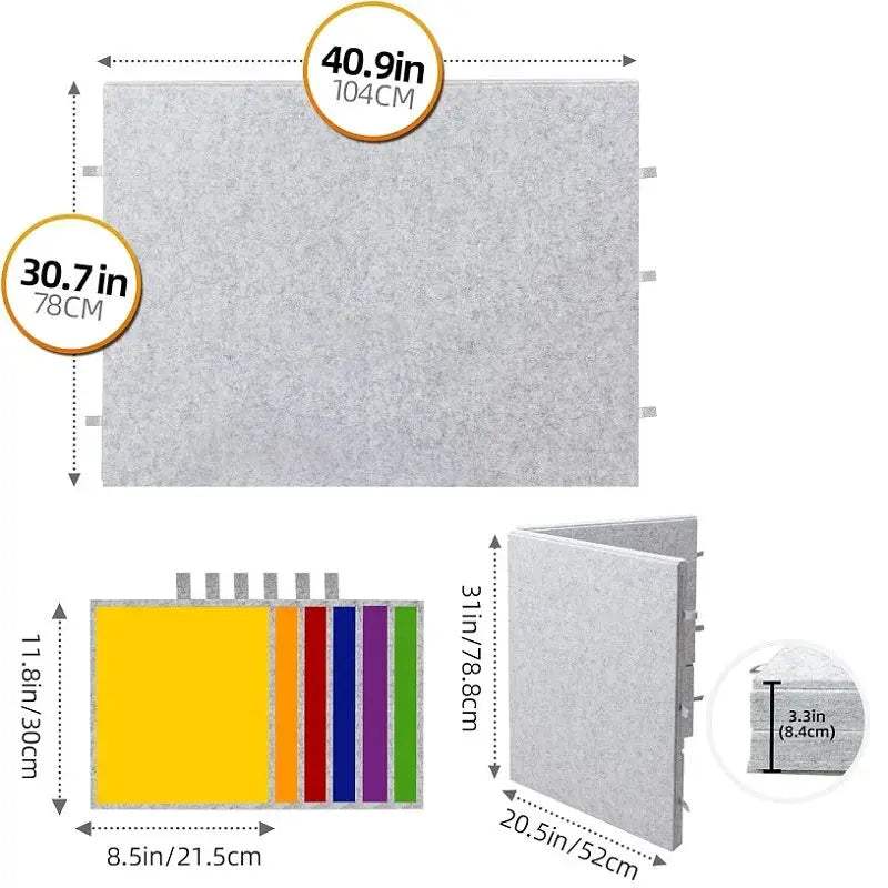  Portable Felt Puzzle Board Foldable 2000 Sorting Table -  ToylandEU™