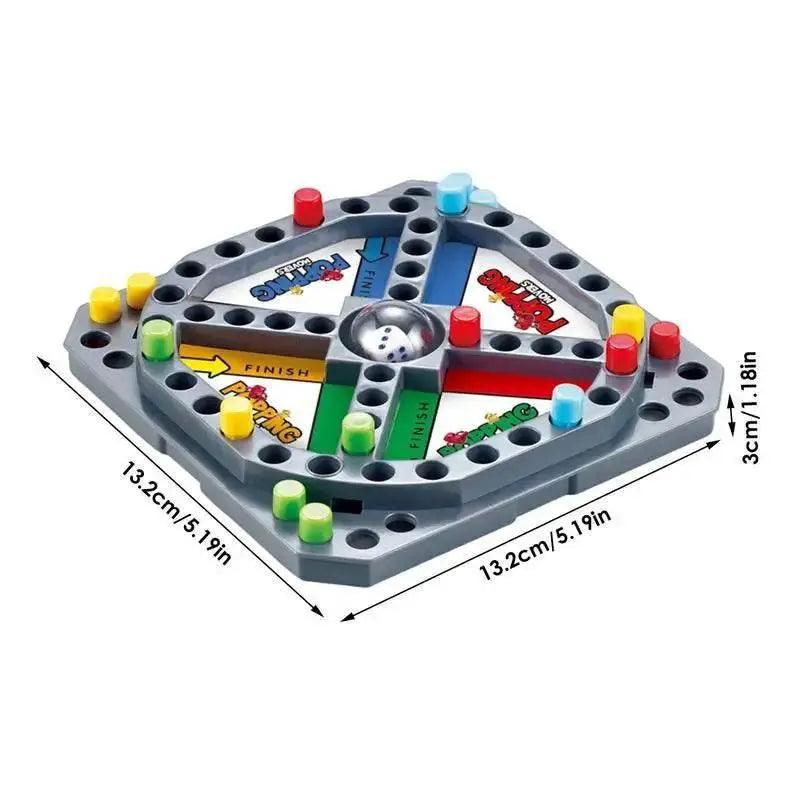  Portable Flying Chess Strategy Game - Fun for Family Travel & Play! -  ToylandEU™