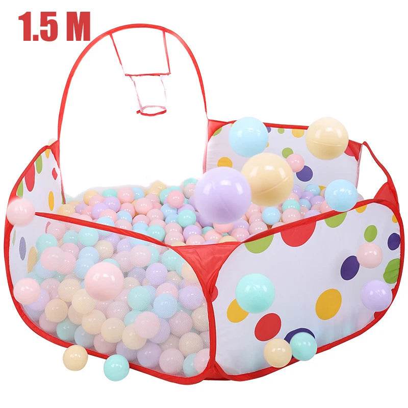 Portable Foldable Play Tent Cartoon Ball Pit For Kids - ToylandEU