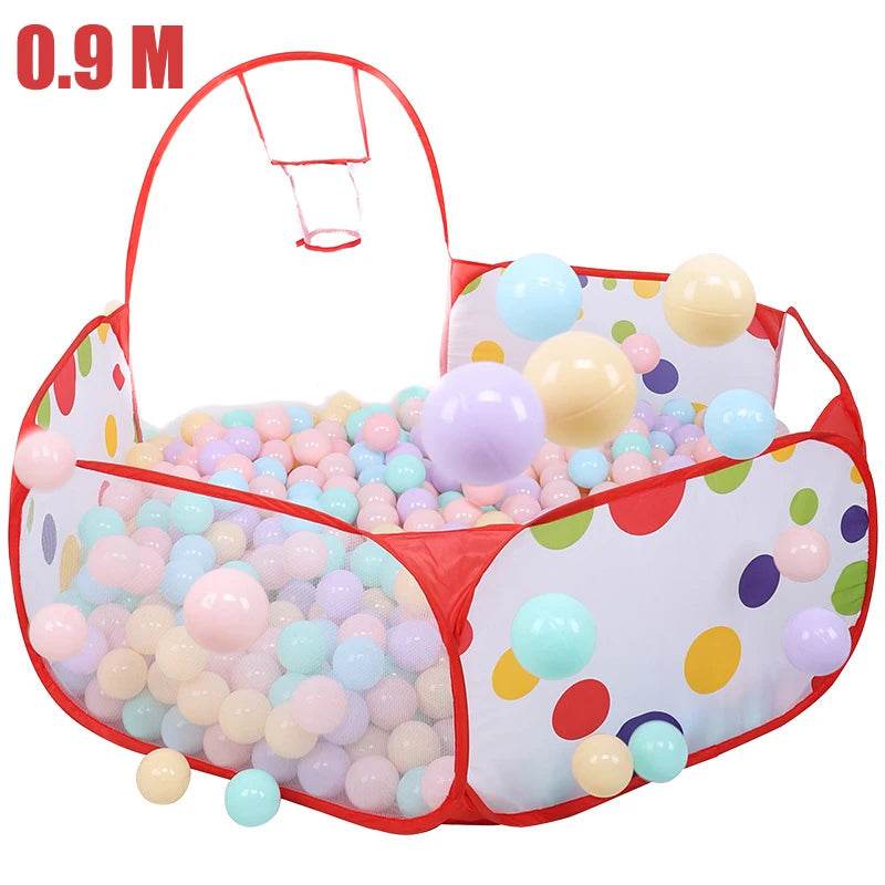 Portable Foldable Play Tent Cartoon Ball Pit For Kids - ToylandEU