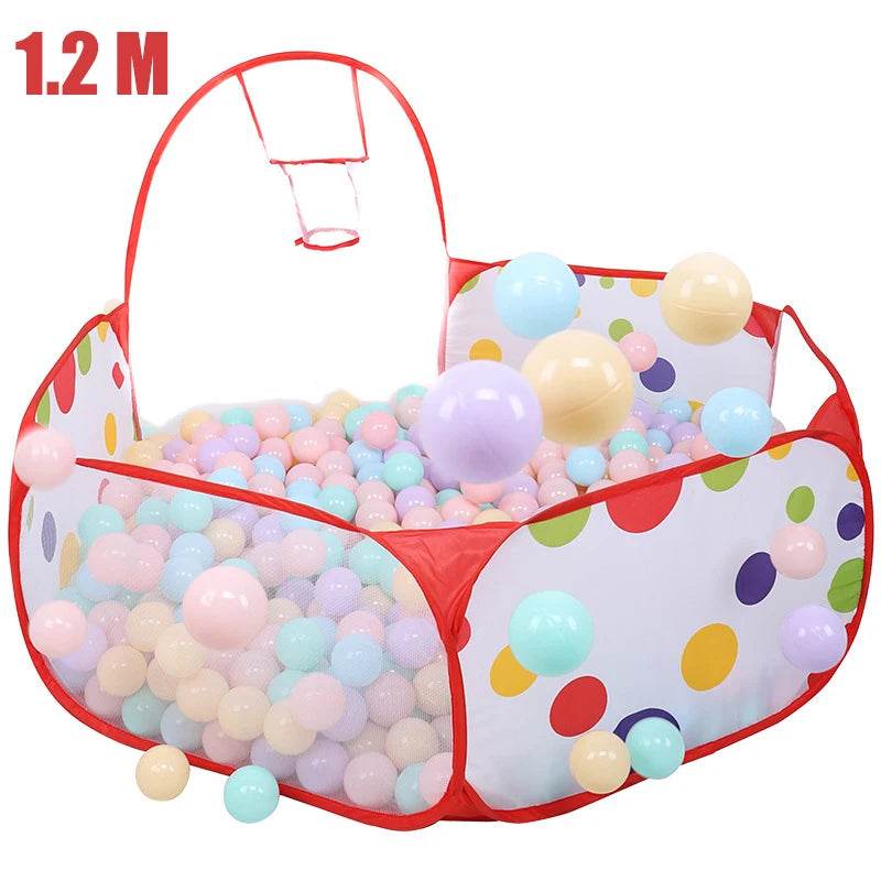Portable Foldable Play Tent Cartoon Ball Pit For Kids - ToylandEU