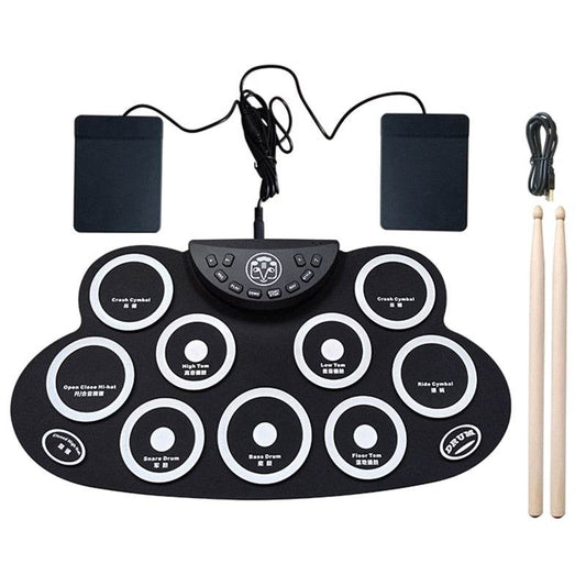 Portable Hand Roll Electronic Drum for Outdoor Music Adventures - ToylandEU