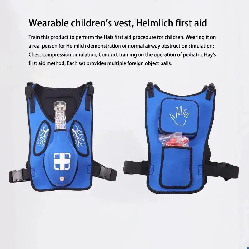 Portable Heimlich Training Vest For CPR And Heart Attack Education - ToylandEU