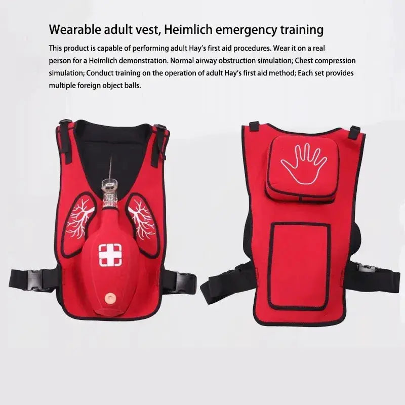 Portable Heimlich Training Vest For CPR And Heart Attack Education - ToylandEU
