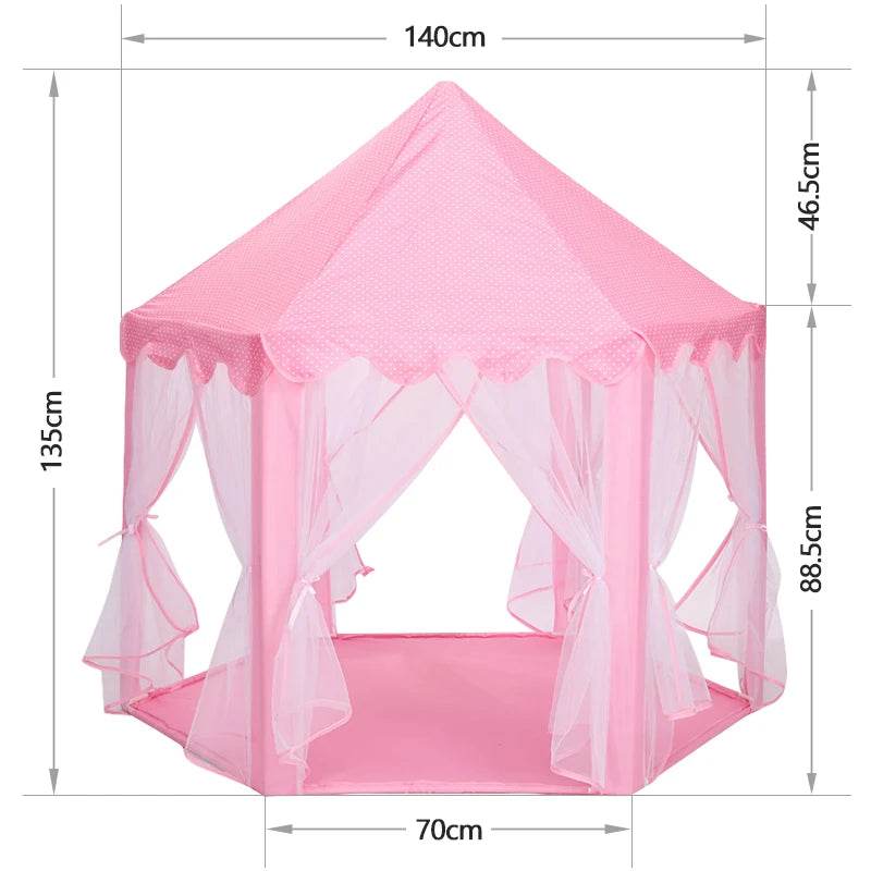 Portable Kids Play Tent Foldable Castle For Kids Outdoors - ToylandEU