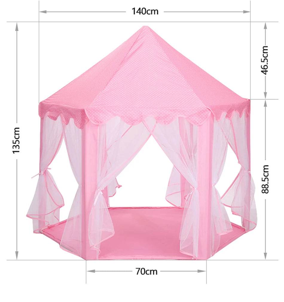 Portable Kids Play Tent Foldable Castle For Kids Outdoors - ToylandEU