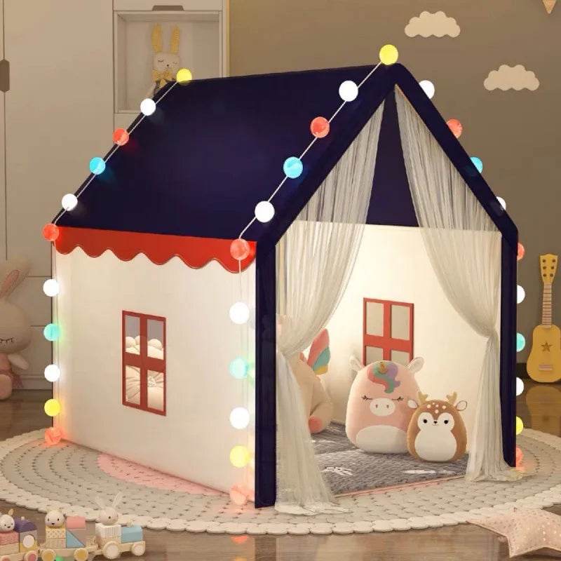 Portable Kids Teepee Play House Colorful Pink Blue For Kids - ToylandEU