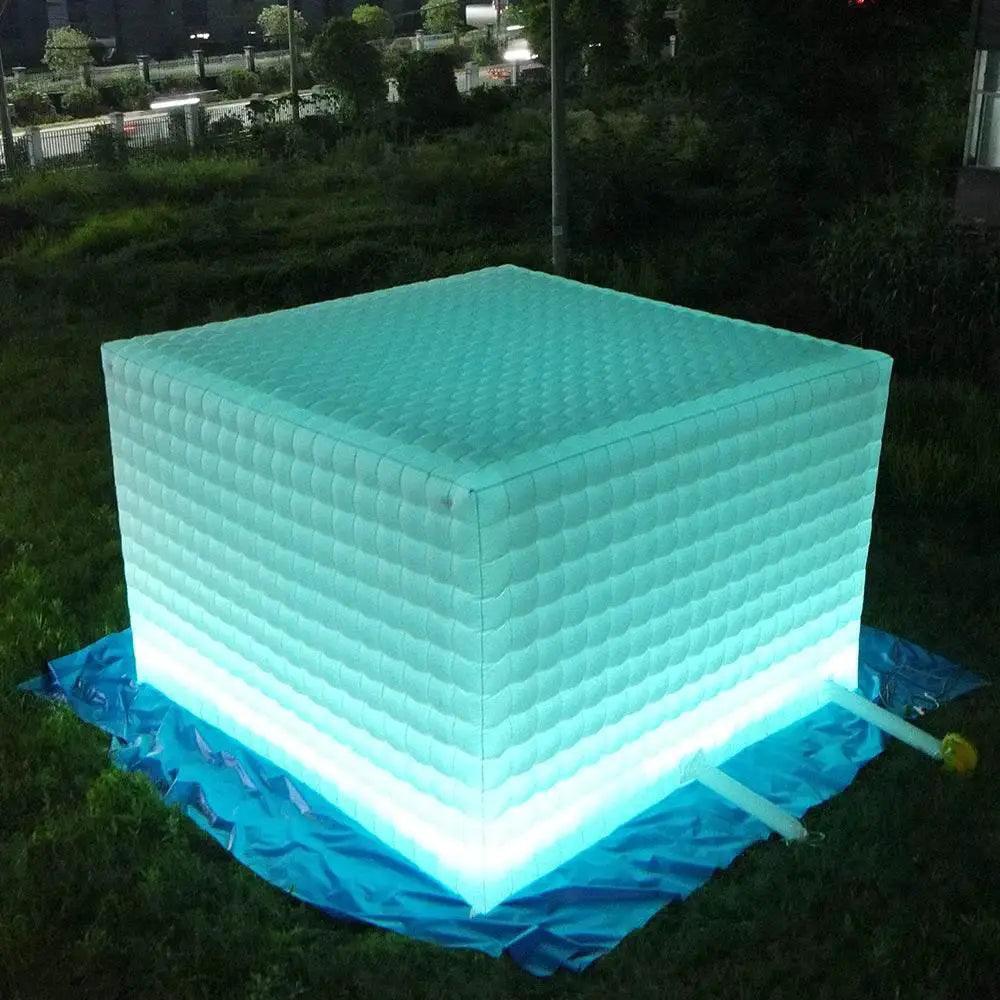  Portable Large LED Inflatable Air Cube Tent House with Blower -  ToylandEU™
