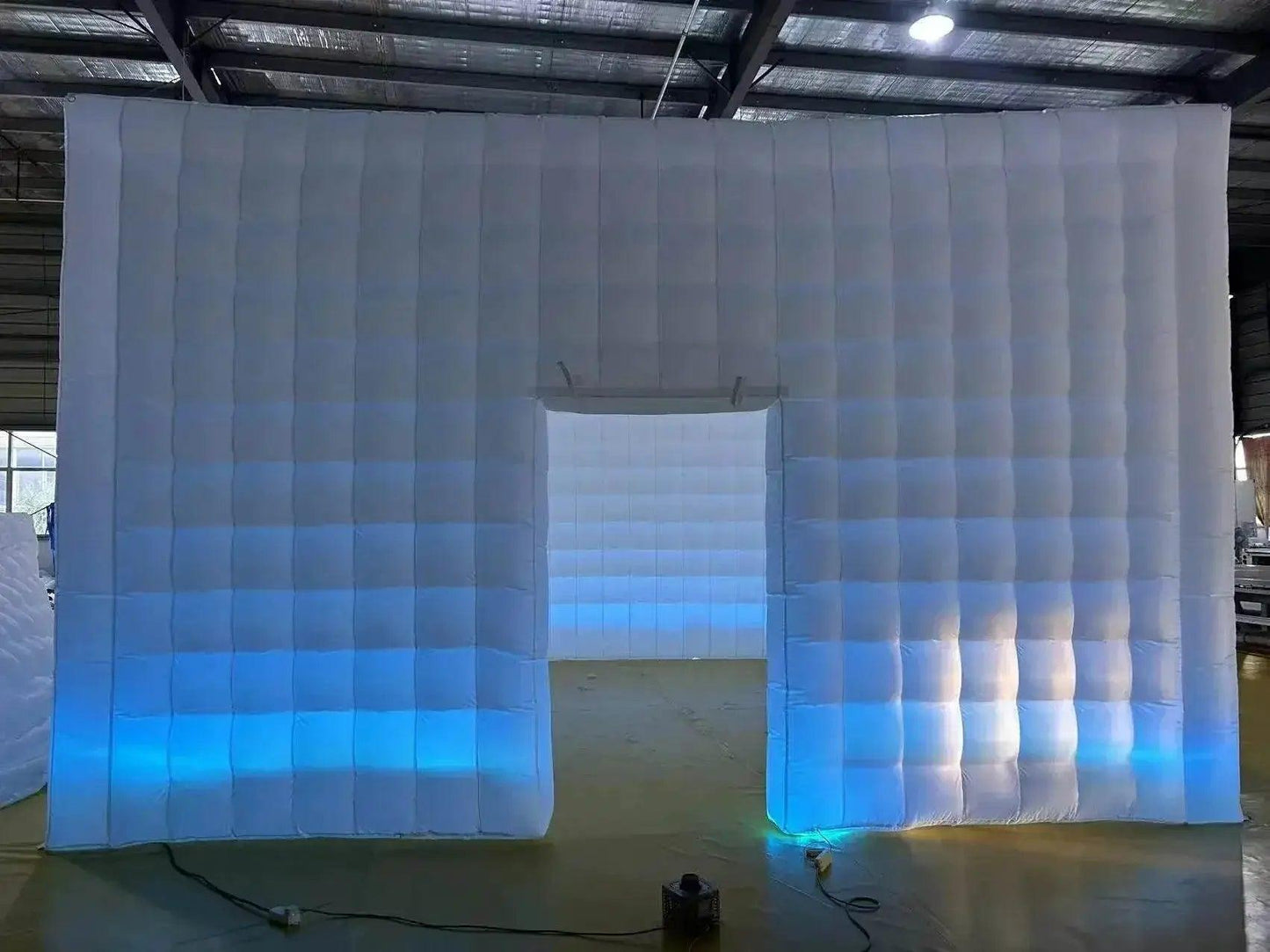  Portable Large LED Inflatable Air Cube Tent House with Blower -  ToylandEU™