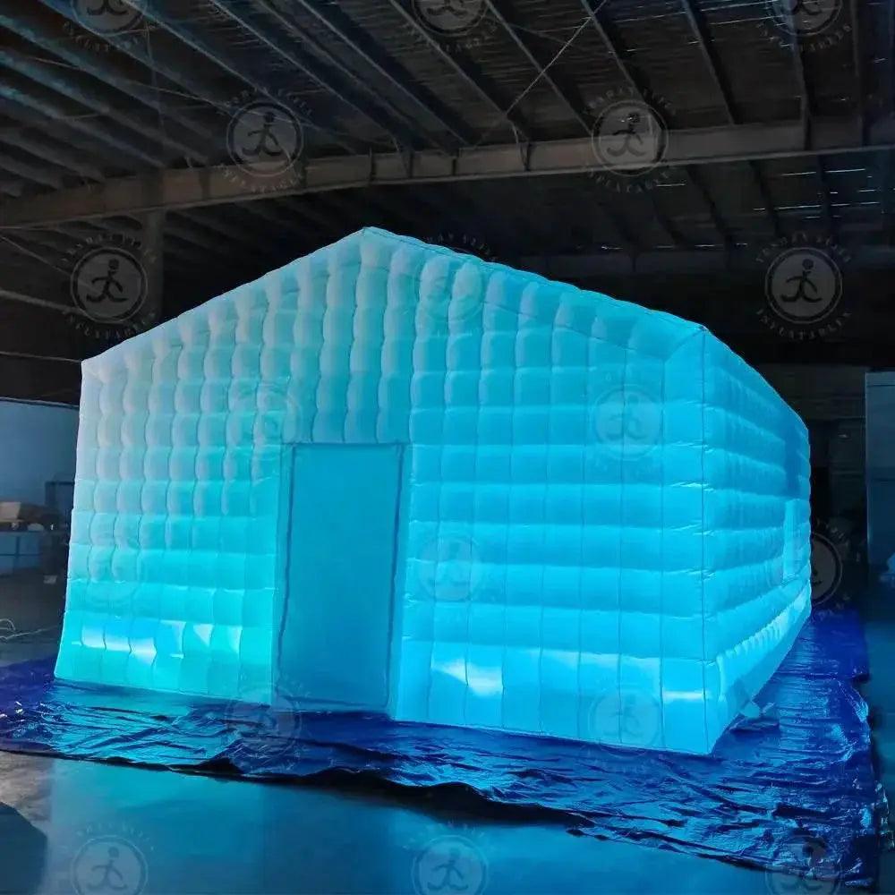  Portable Large LED Inflatable Air Cube Tent House with Blower -  ToylandEU™
