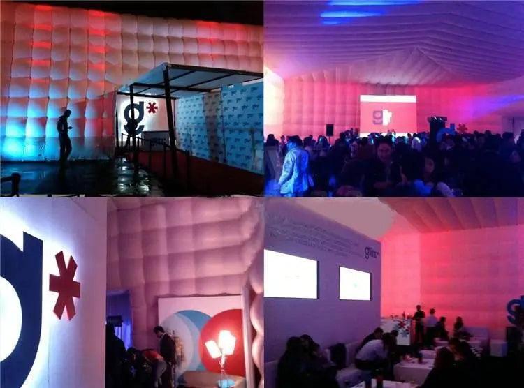  Portable Large LED Inflatable Air Cube Tent House with Blower -  ToylandEU™