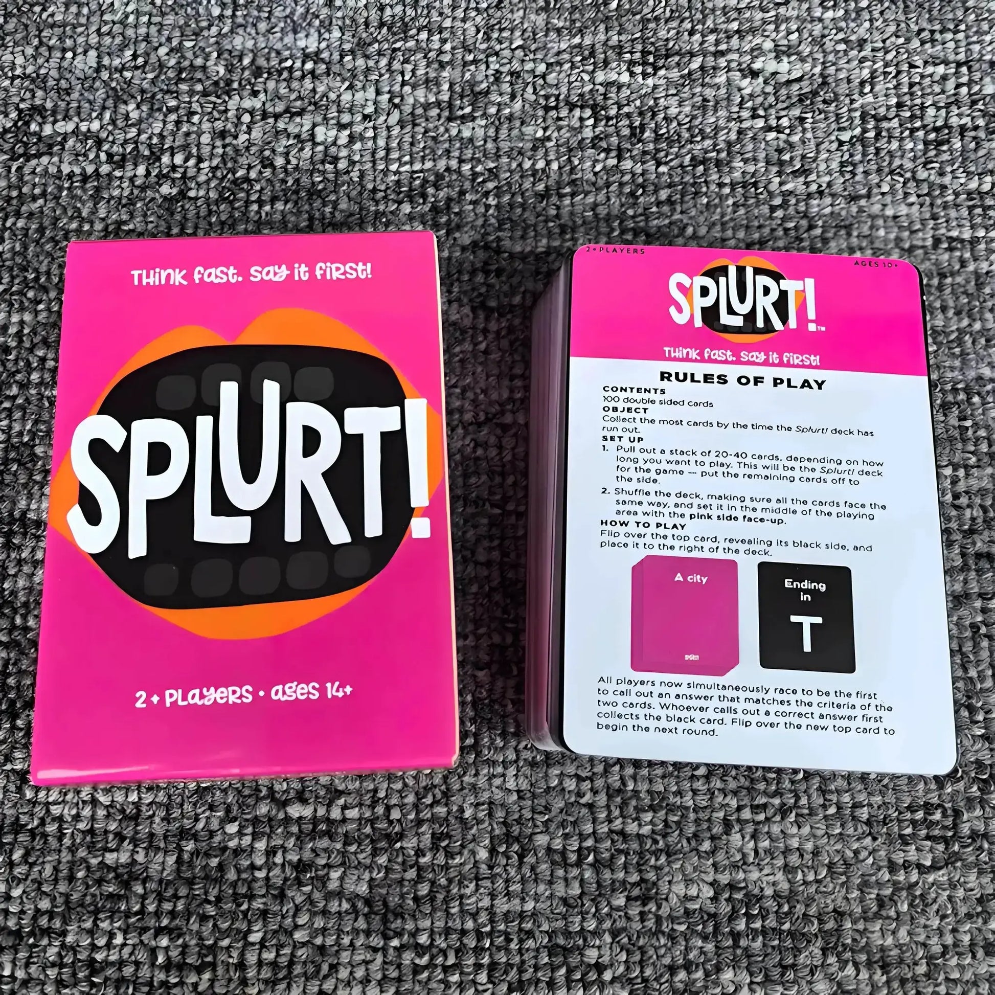  Vibrant Party Card Game Pink Edition Toyland EU -  ToylandEU™