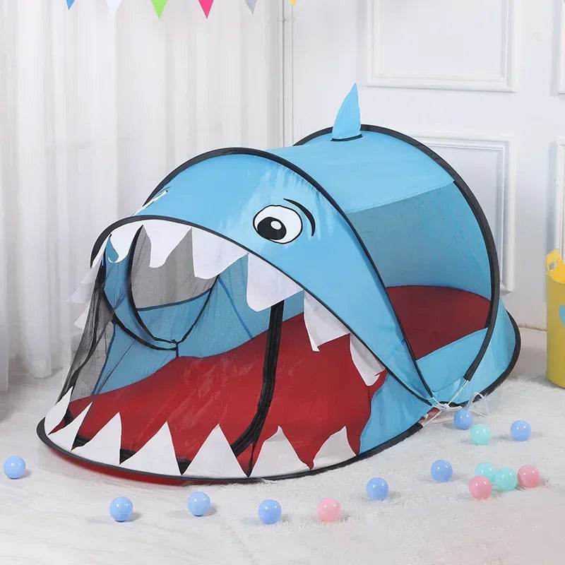 Portable Pop Up Toy Tent With Indoor Net Ball Pit For Kids - ToylandEU