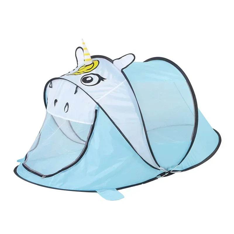 Portable Pop Up Toy Tent With Indoor Net Ball Pit For Kids - ToylandEU