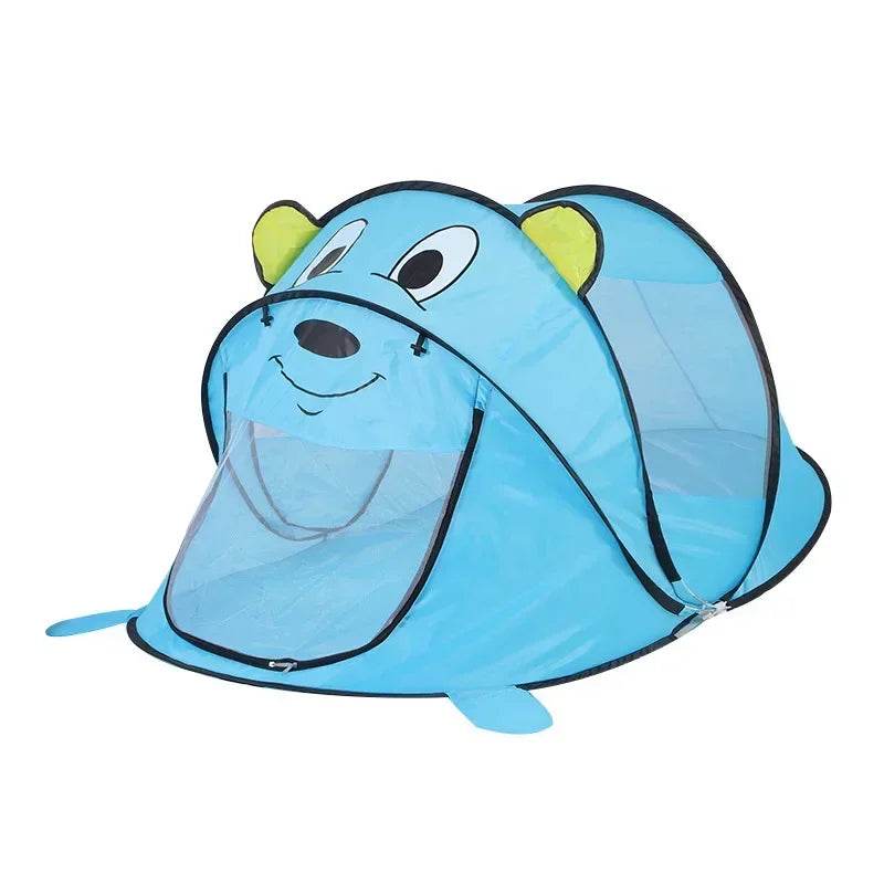 Portable Pop Up Toy Tent With Indoor Net Ball Pit For Kids - ToylandEU