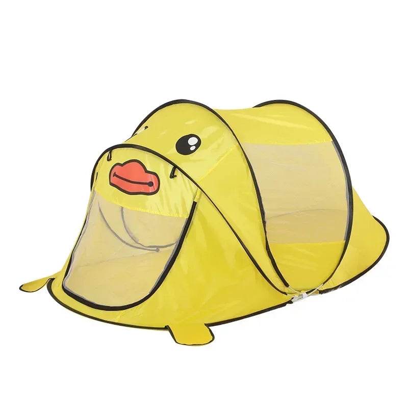 Portable Pop Up Toy Tent With Indoor Net Ball Pit For Kids - ToylandEU