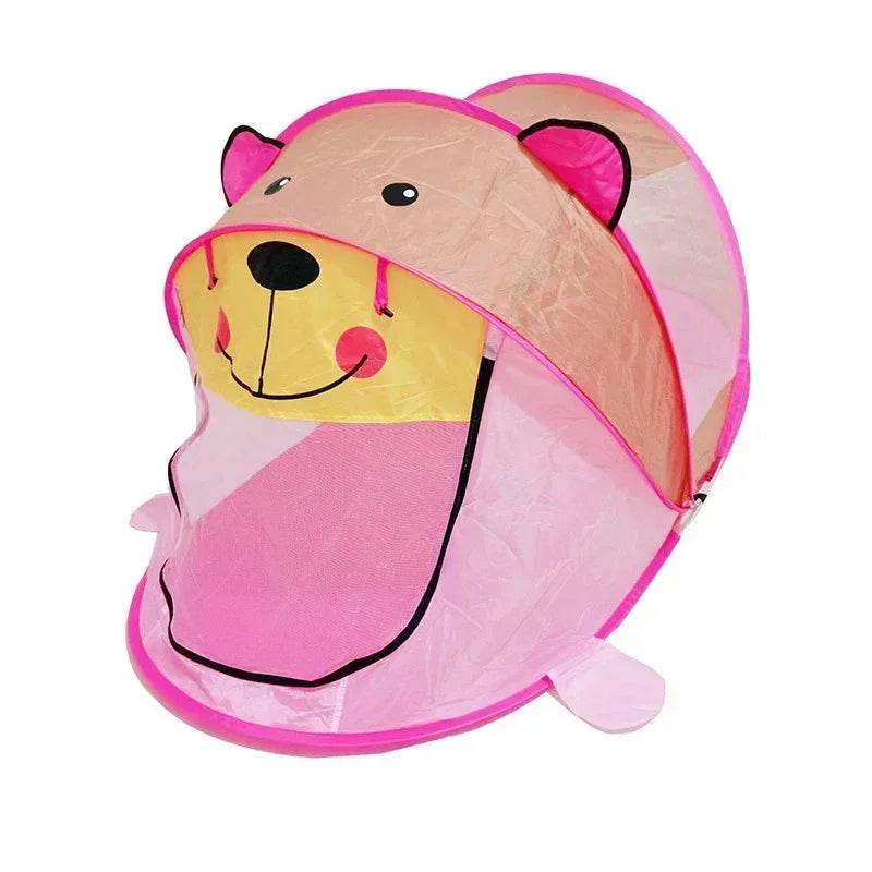 Portable Pop Up Toy Tent With Indoor Net Ball Pit For Kids - ToylandEU