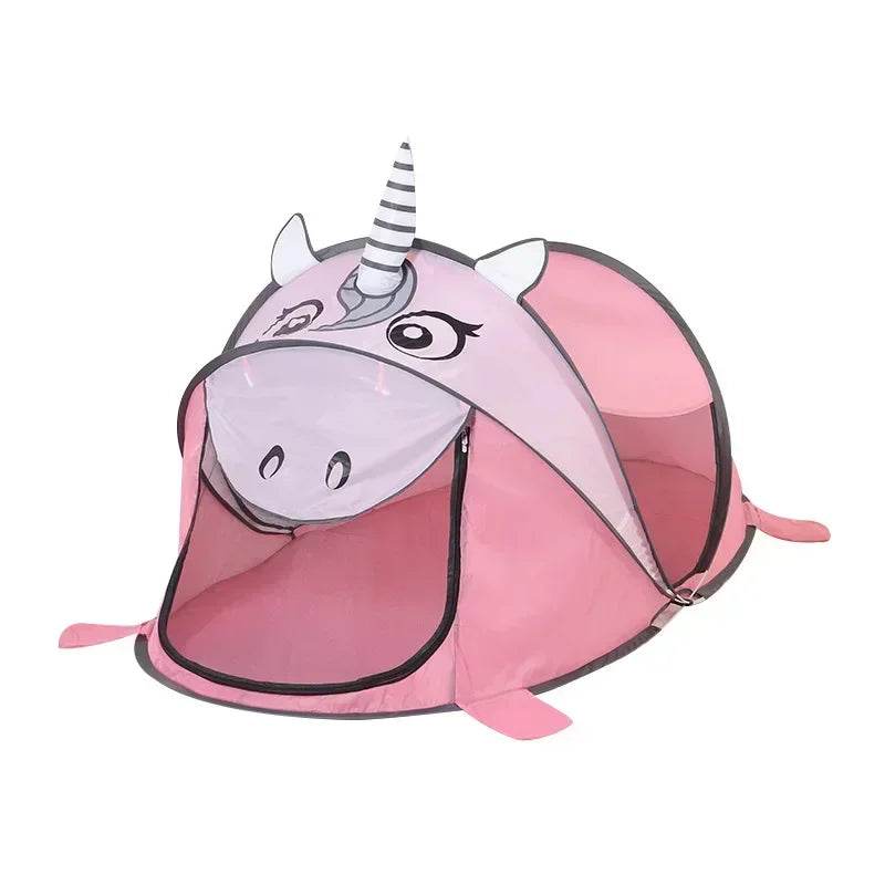 Portable Pop Up Toy Tent With Indoor Net Ball Pit For Kids - ToylandEU