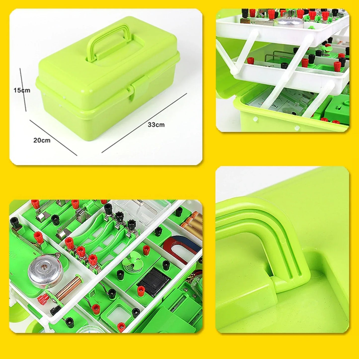 Portable Science Lab Kit For Hands On Electricity Experiments - ToylandEU