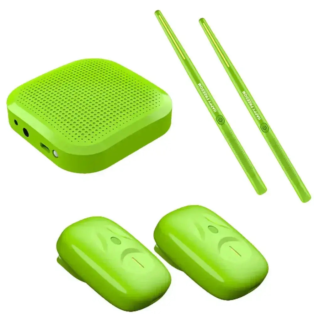 Portable Virtual Air Drum Set For Beginners With VR - ToylandEU