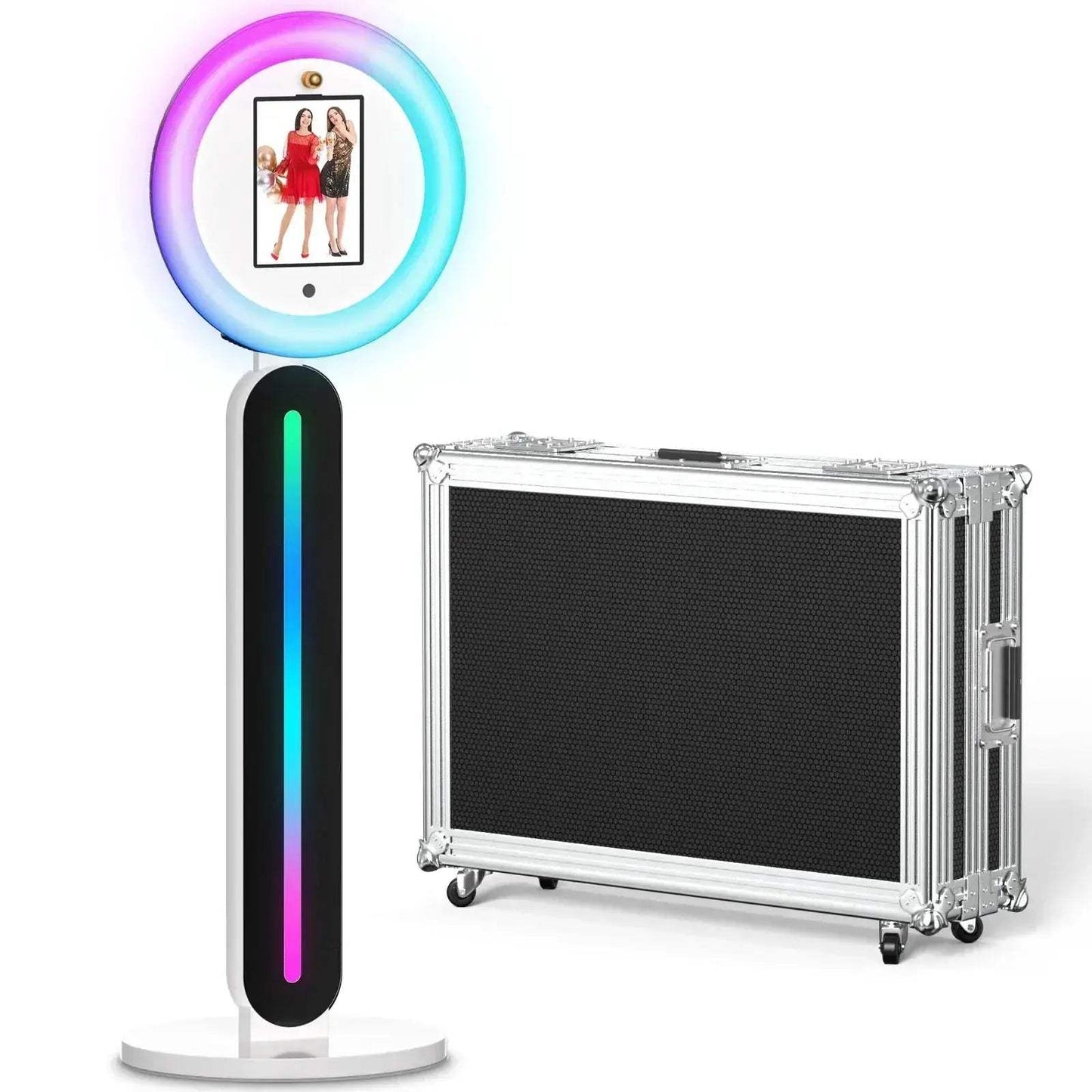 Portable iPad Photo Booth With App Control And RGB Light - ToylandEU
