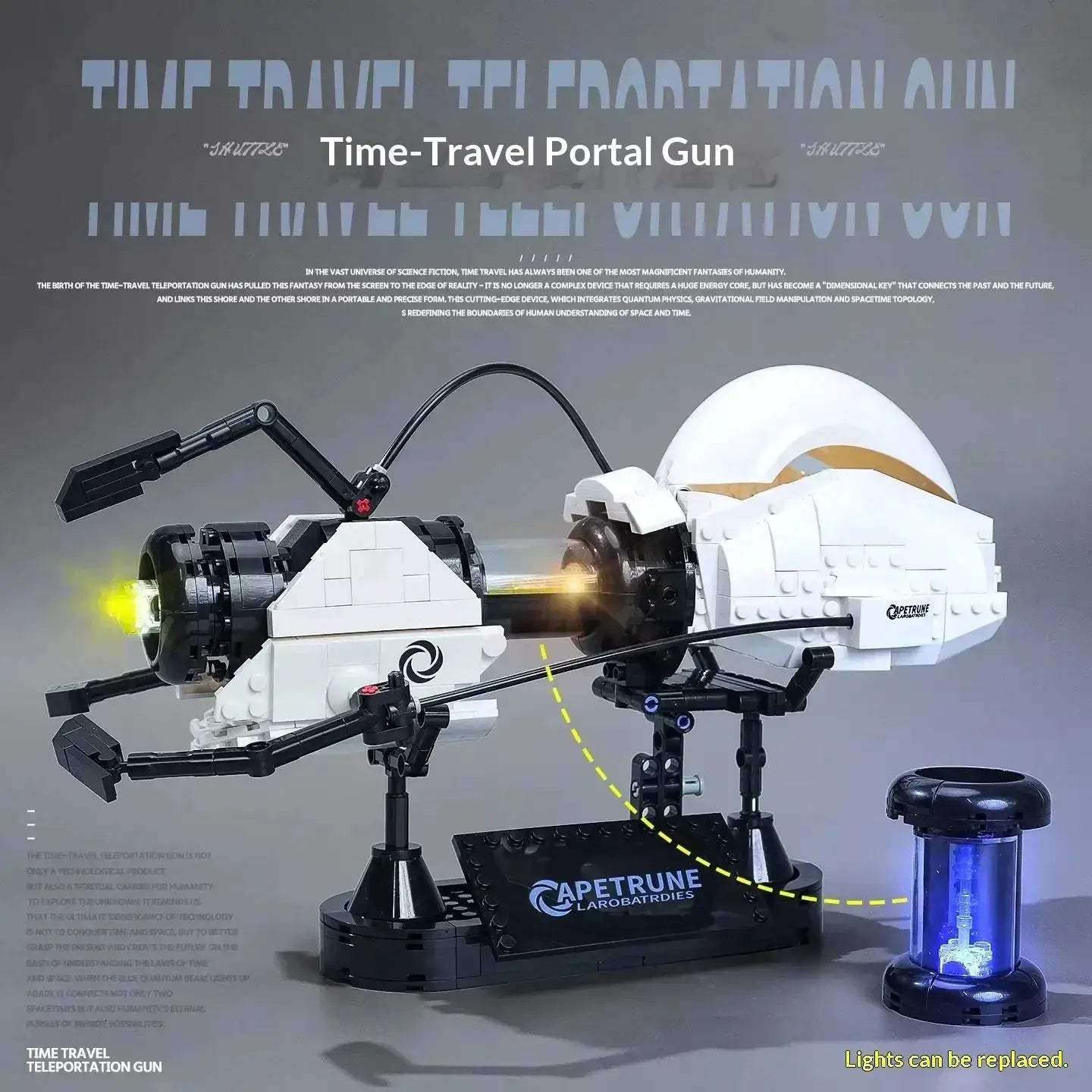 Portal Gun Building Blocks Kit For Creative STEM Education Toys - ToylandEU