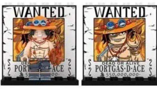 Portgas Ace Lego Compatible Building Block Figure Durable ABS Plastic - ToylandEU