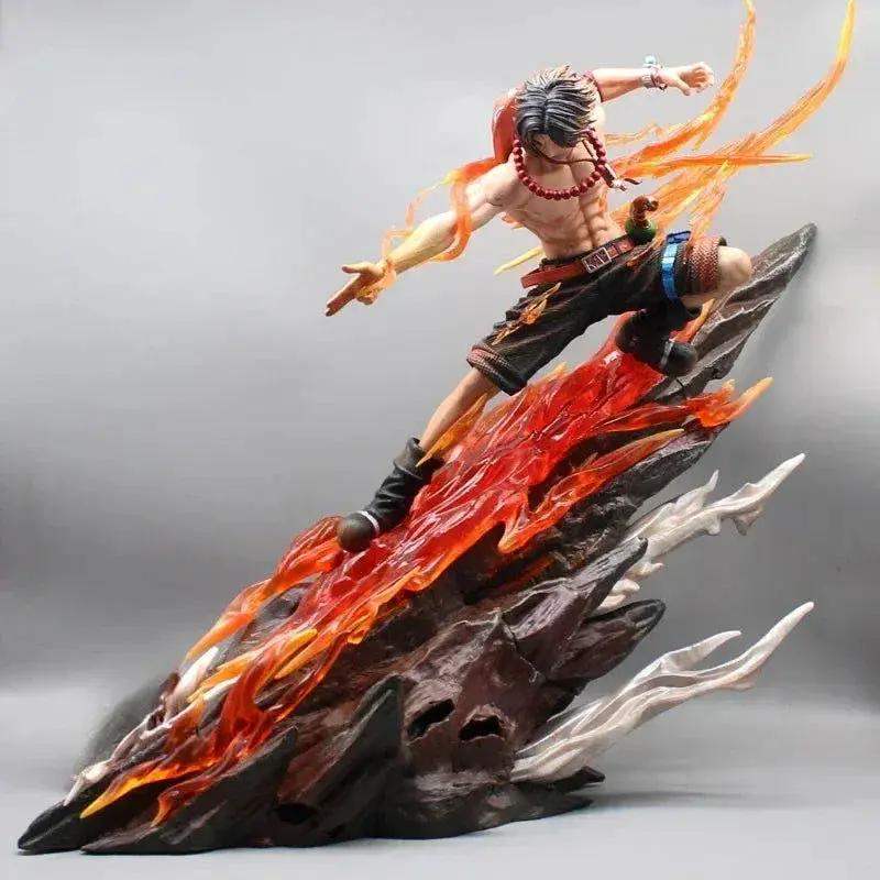 Dynamic Portgas Ace One Piece Figure 48cm PVC Statue - ToylandEU
