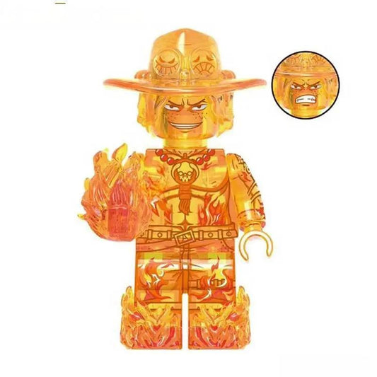  Portgas D Ace One Piece LEGO Compatible Minifigure Exclusive -  ToylandEU™