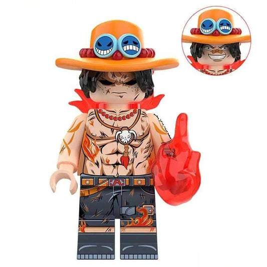  Portgas D Ace from ONE PIECE Anime Lego Minifigures custom toys 5 -  ToylandEU™