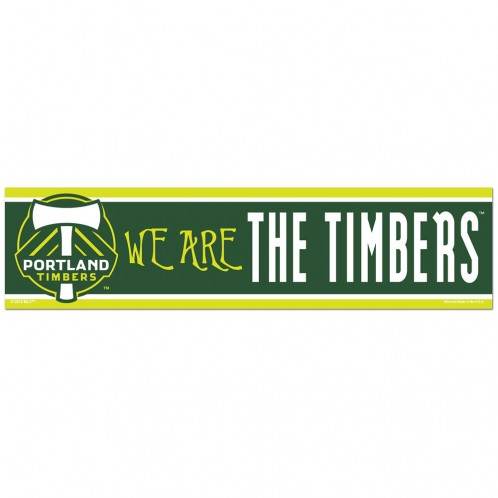 Portland Timbers Decal 3x12 Bumper Strip Special Order - ToylandEU