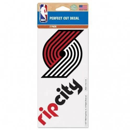  Portland Trail Blazers 4x4 Decal Perfect Cut Set Of 2 -  ToylandEU™