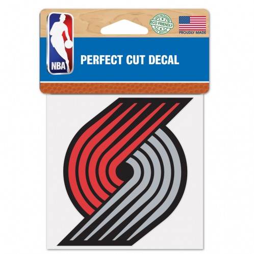Portland Trail Blazers 4x4 Perfect Cut Color Decal - ToylandEU